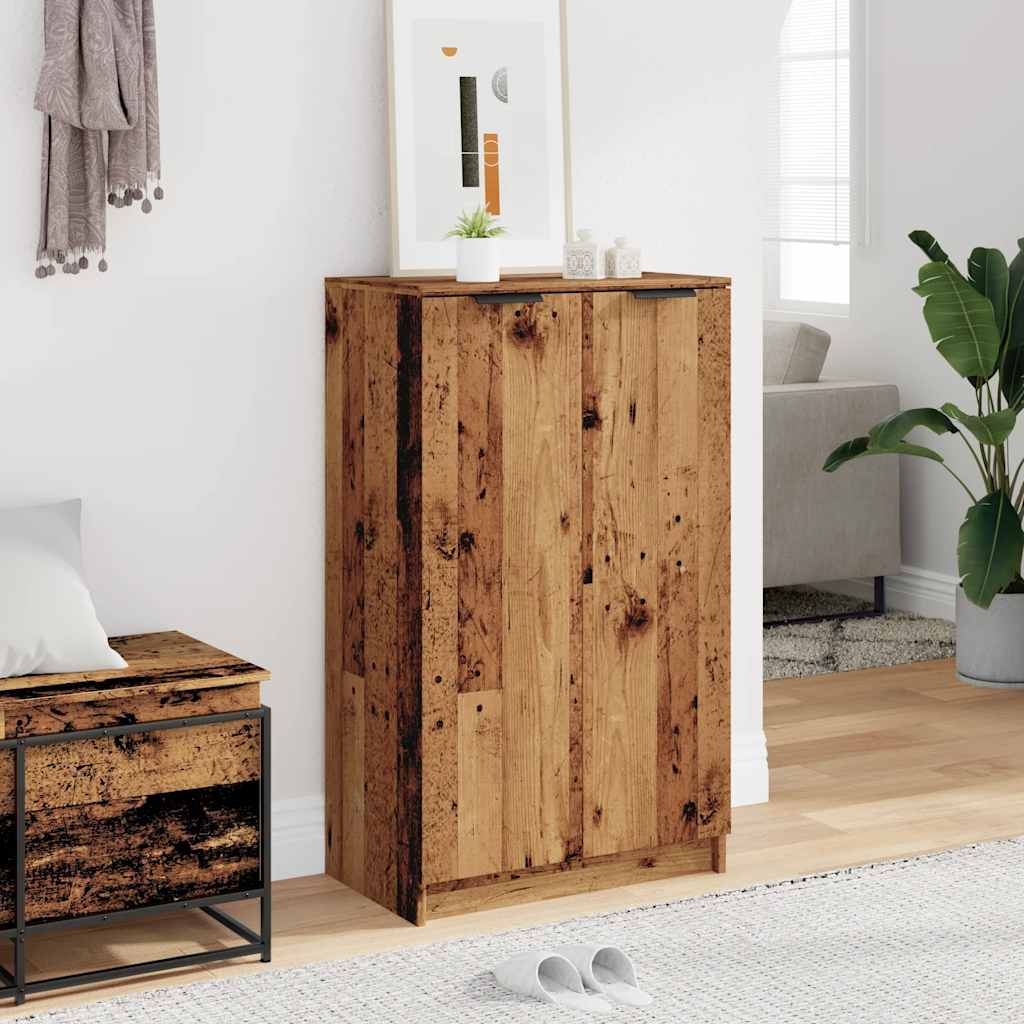 Ormarić za cipele boja drva 59x35x100,5 cm konstruirano drvo