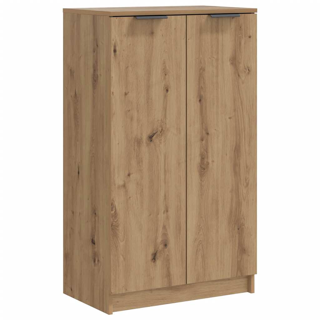 Ormarić za cipele boja hrasta 59x35x100,5 cm konstruirano drvo