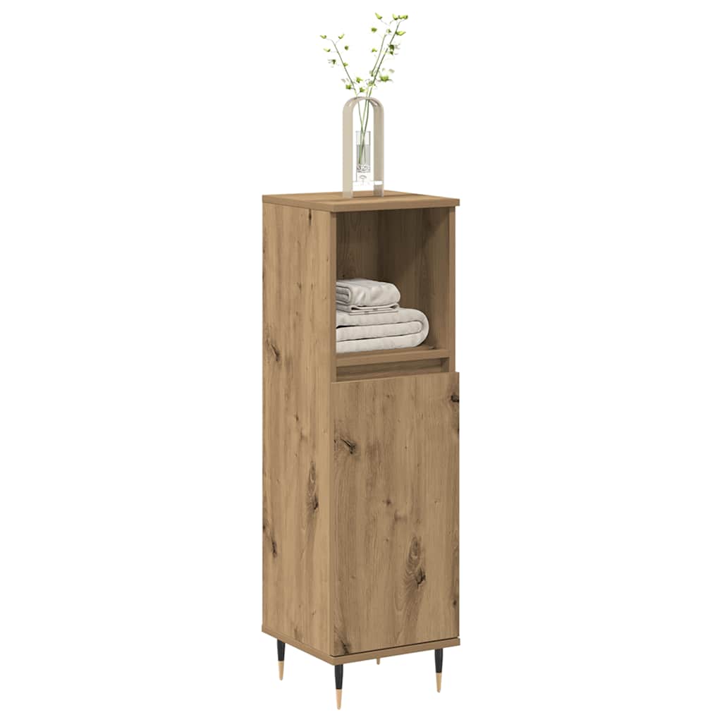 Ormarić za cipele boja hrasta 59x35x100,5 cm konstruirano drvo