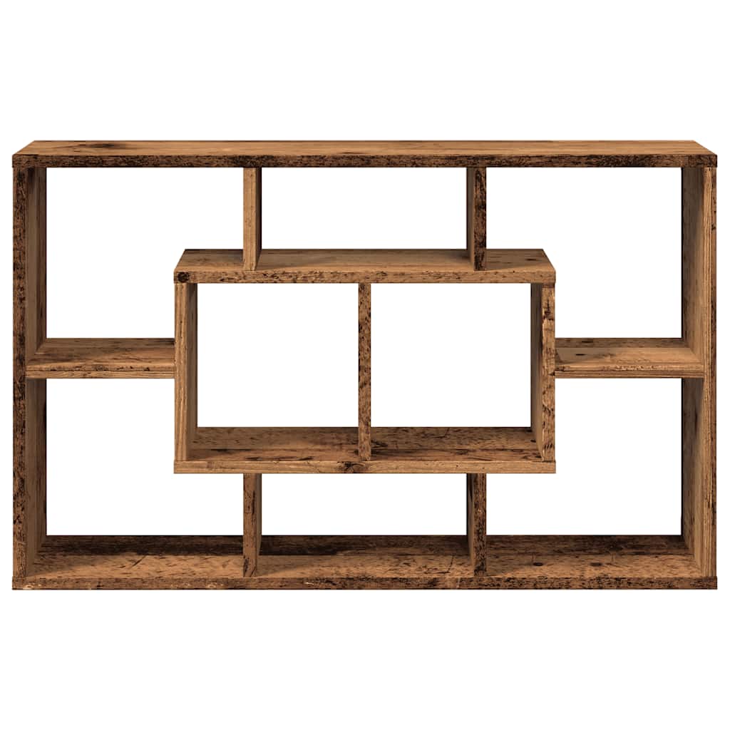 Zidna polica Staro drvo 85x16x52,5 cm Konstruirano drvo
