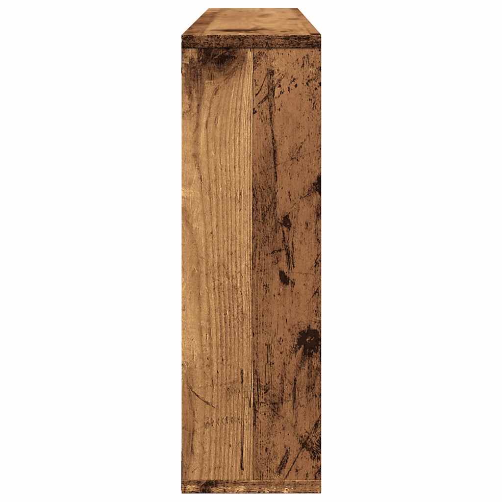 Zidna polica Staro drvo 85x16x52,5 cm Konstruirano drvo