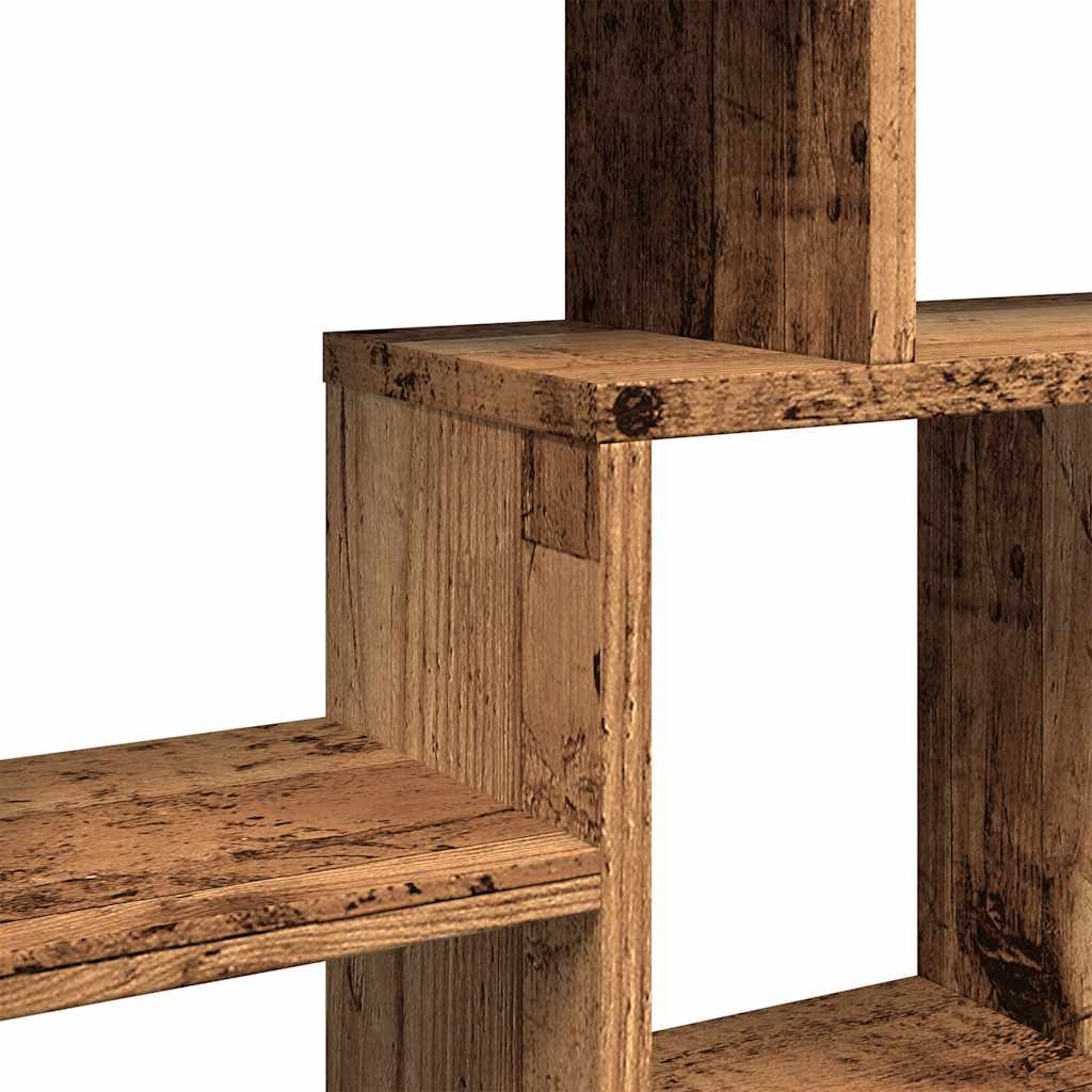 Zidna polica Staro drvo 85x16x52,5 cm Konstruirano drvo