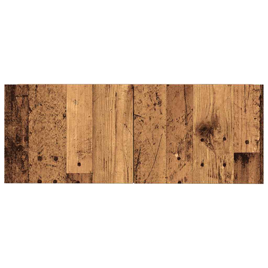 2-dijelni zidni TV ormarić Staro drvo 80x30x30 cm