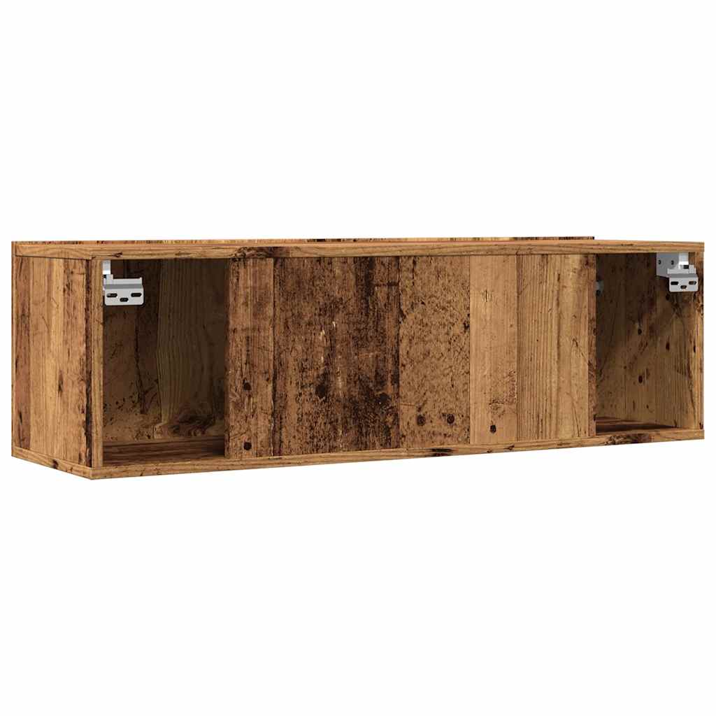 Zidni TV ormarići 2 kom boja starog drva 100 x 30 x 30 cm
