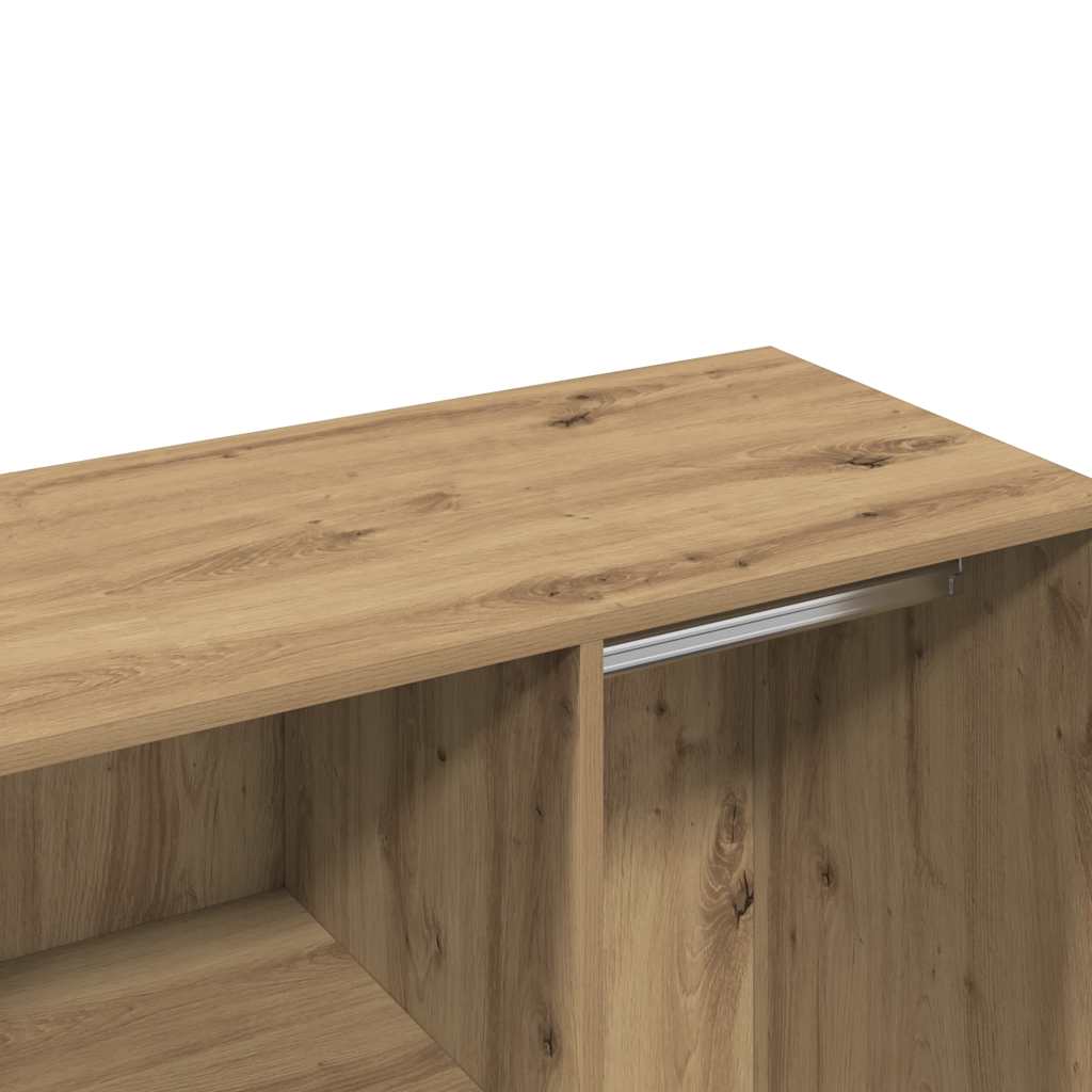 Ormarić Artisan hrast 80x40x65 cm Konstruirano drvo