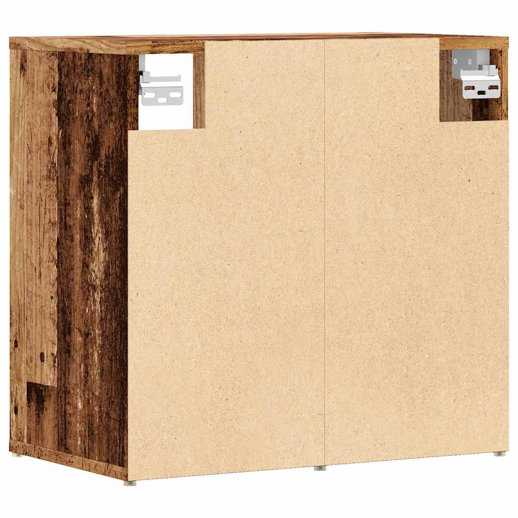Ormari za cipele 2 kom Staro drvo 52x30x50 cm