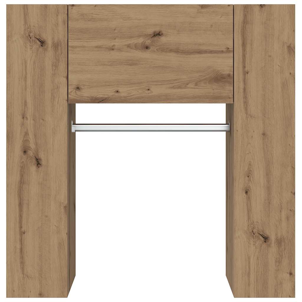 Ormarić za hodnik Artisan hrast 97,5x37x99 cm izrađeno drvo