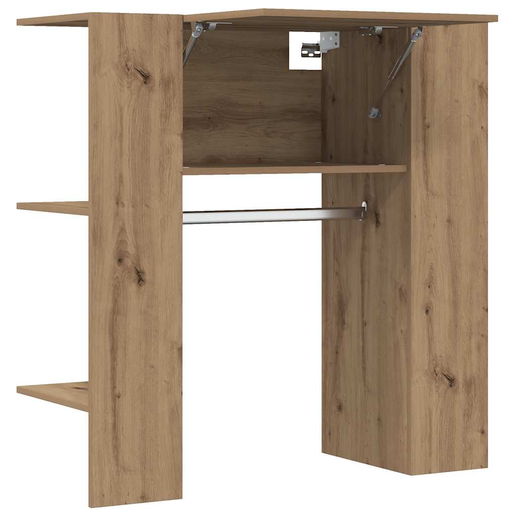 Ormarić za hodnik Artisan hrast 97,5x37x99 cm izrađeno drvo
