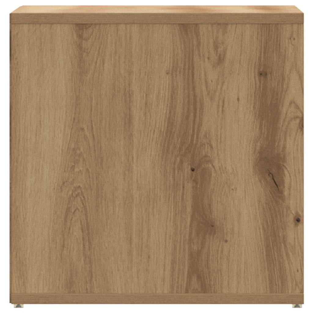 kutija s ladicom Artisan hrast 40,5x40x40 cm izrađeno drvo