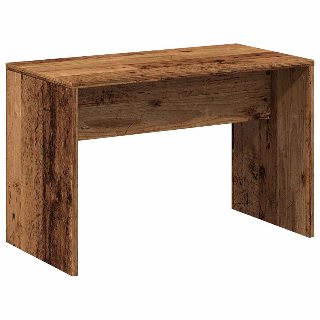 toaletni stolac staro drvo 70x35x45 cm konstruirano drvo