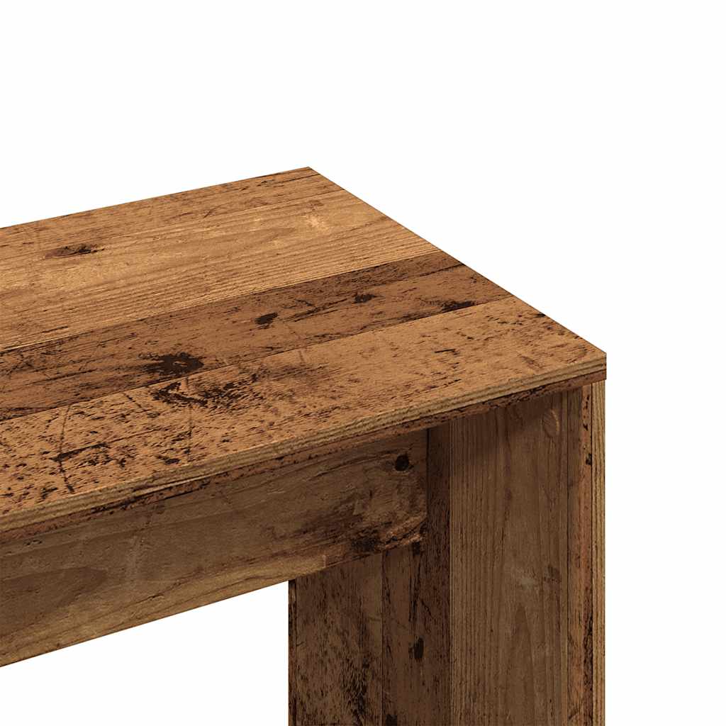 toaletni stolac staro drvo 70x35x45 cm konstruirano drvo