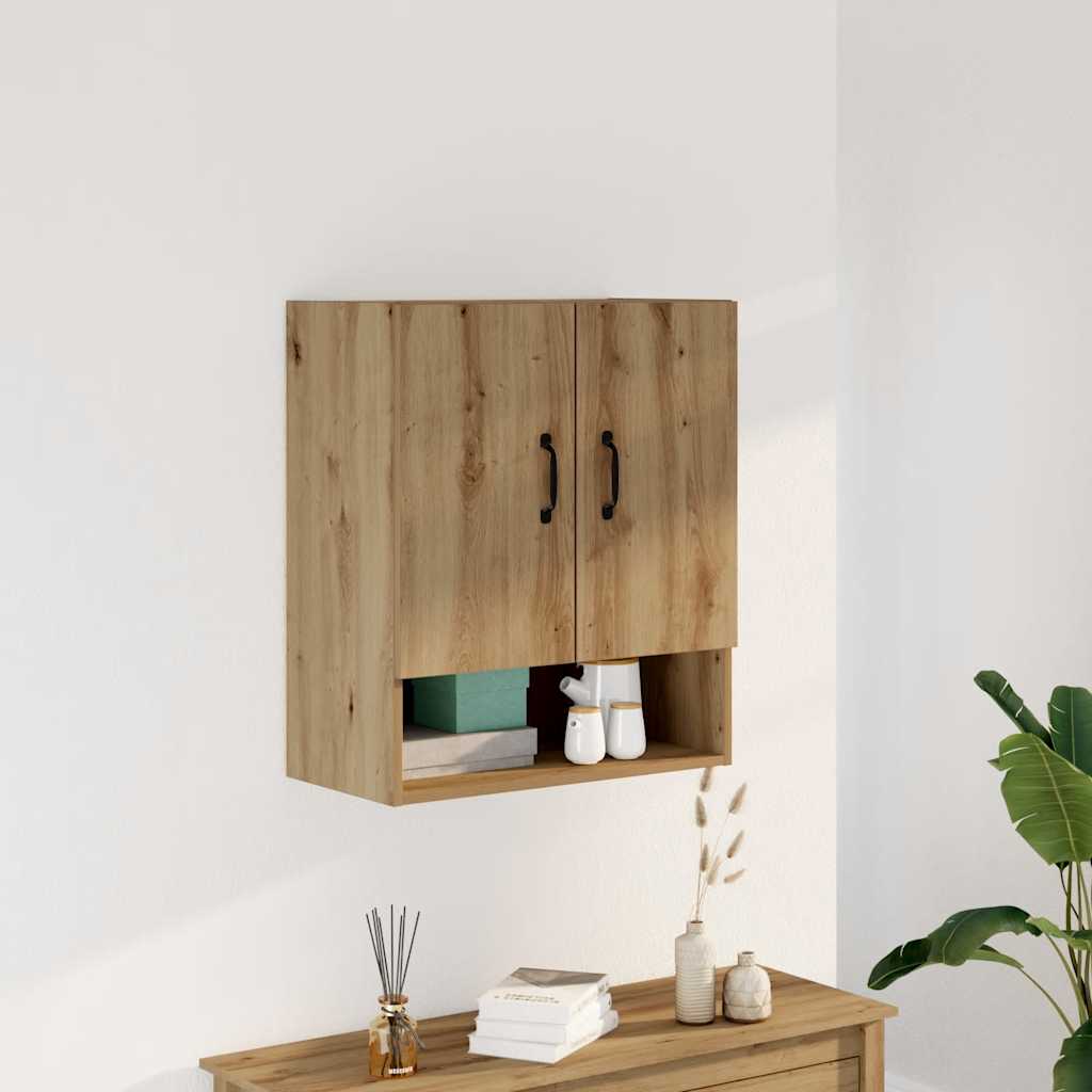 Zidni ormarić Artisan hrast 60x31x70 cm izrađeno drvo