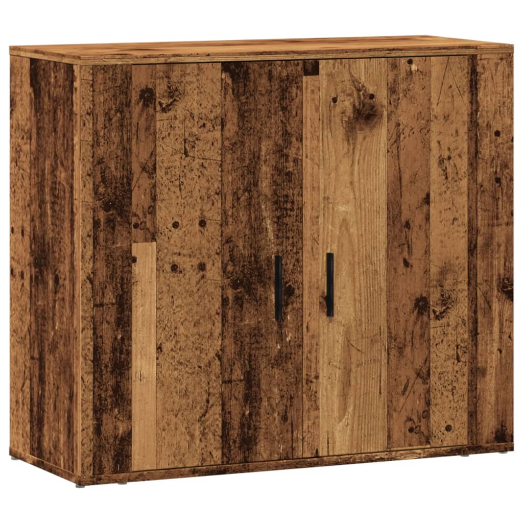 Komoda boja starog drva 80 x 33 x 70 cm od konstruiranog drva