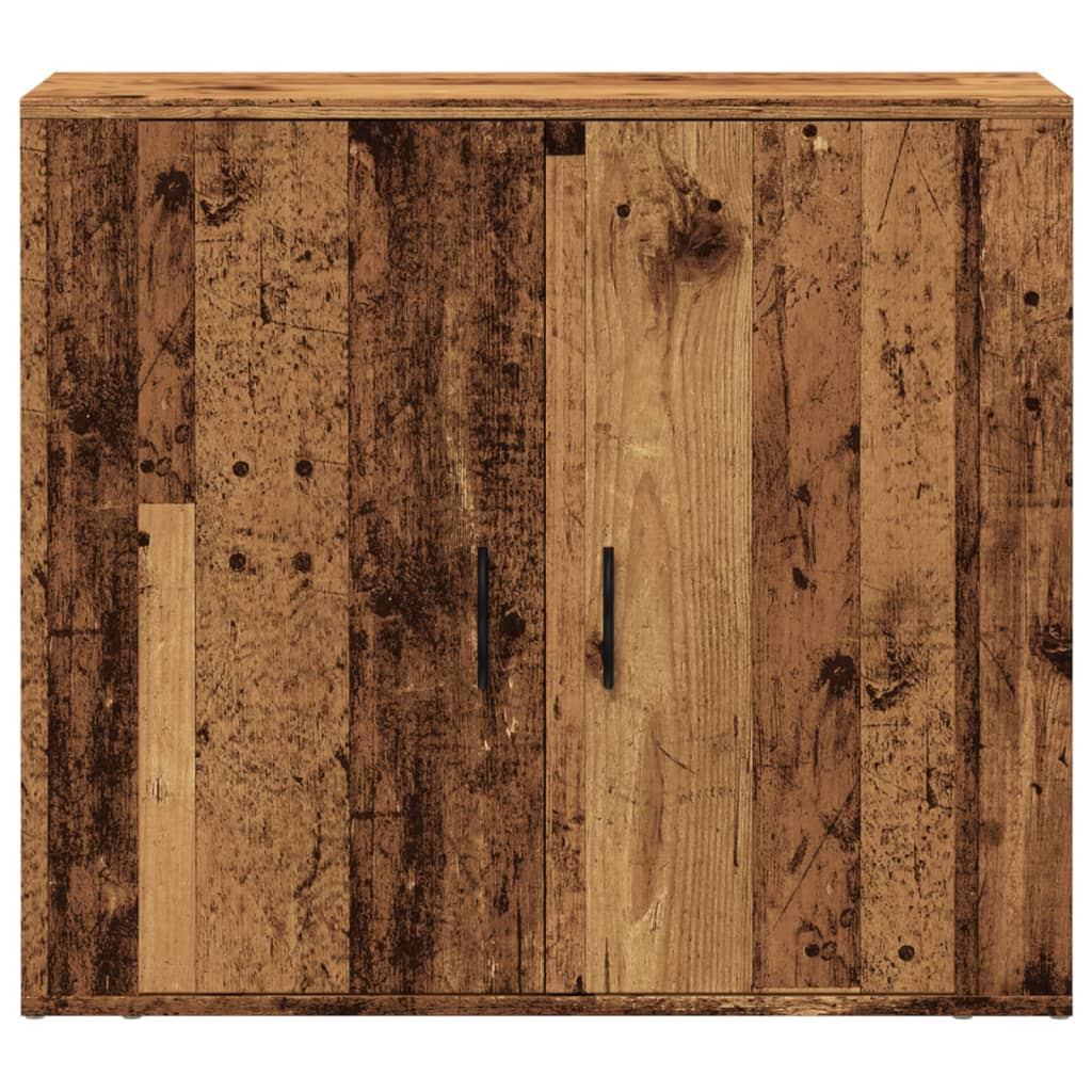 Komoda boja starog drva 80 x 33 x 70 cm od konstruiranog drva
