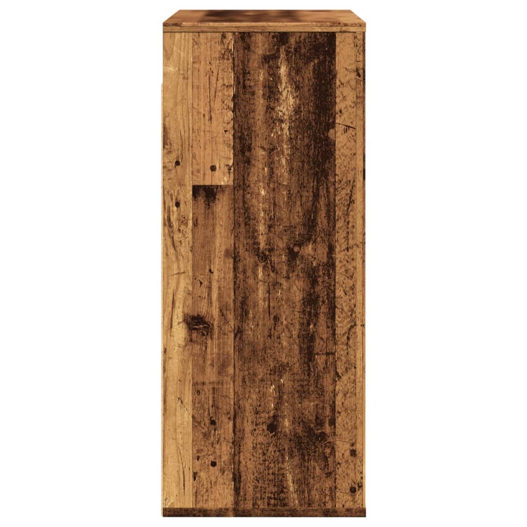 Zidni ormarić boja staro drvo 80 x 33 x 80 cm konstruirano drvo