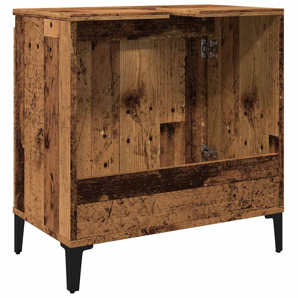 Ormarić za umivaonik boja drva 58x33x60 cm konstruirano drvo