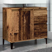 Ormarić za umivaonik boja drva 65x33x60 cm konstruirano drvo