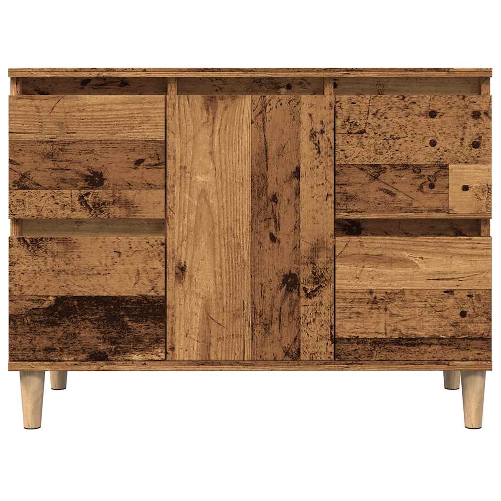 Ormarić za umivaonik boja drva 80x33x60 cm konstruirano drvo