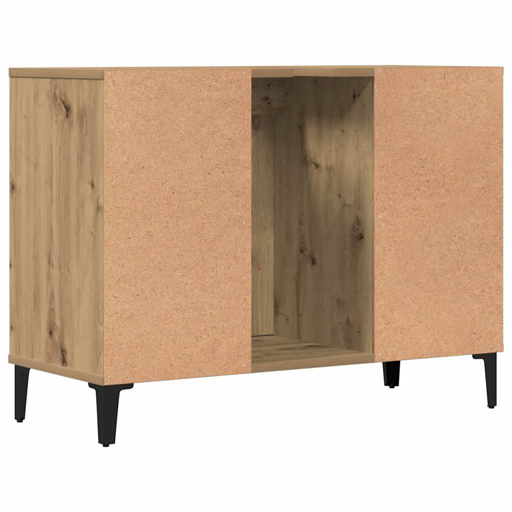 Ormarić za sudoper Artisan hrast 80x33x60 cm izrađeno drvo