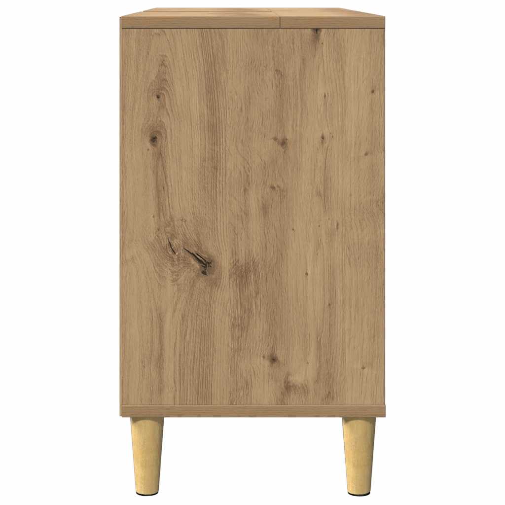 Kupaonski ormarić boja hrasta artisana 80 x 33 x 60 cm drveni