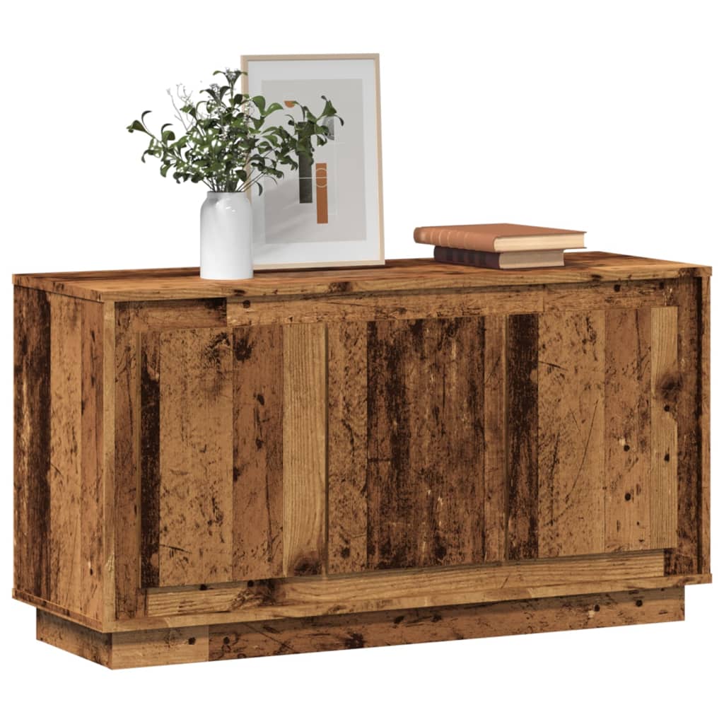 Komoda boja starog drva 102x35x55 cm od konstruiranog drva