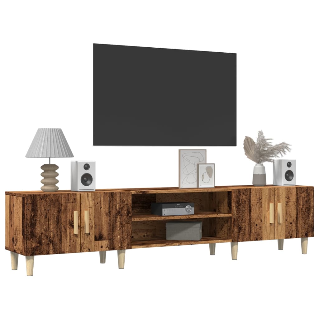 TV ormarić boja drva 180x31,5x40 cm od konstruiranog drva