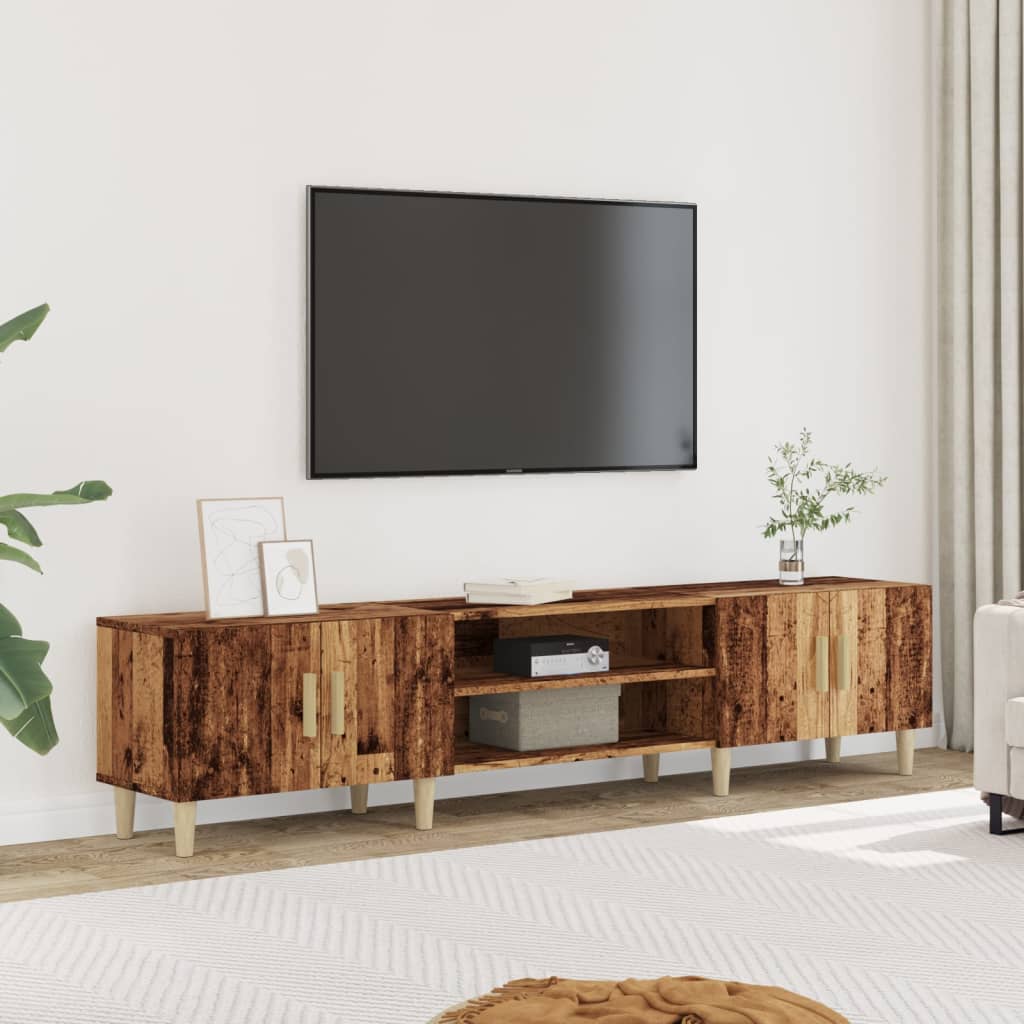 TV ormarić boja drva 180x31,5x40 cm od konstruiranog drva