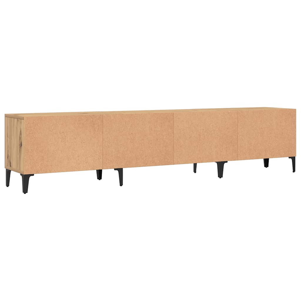 TV ormarić boja hrasta artisan 180x31,5x40 cm konstruirano drvo