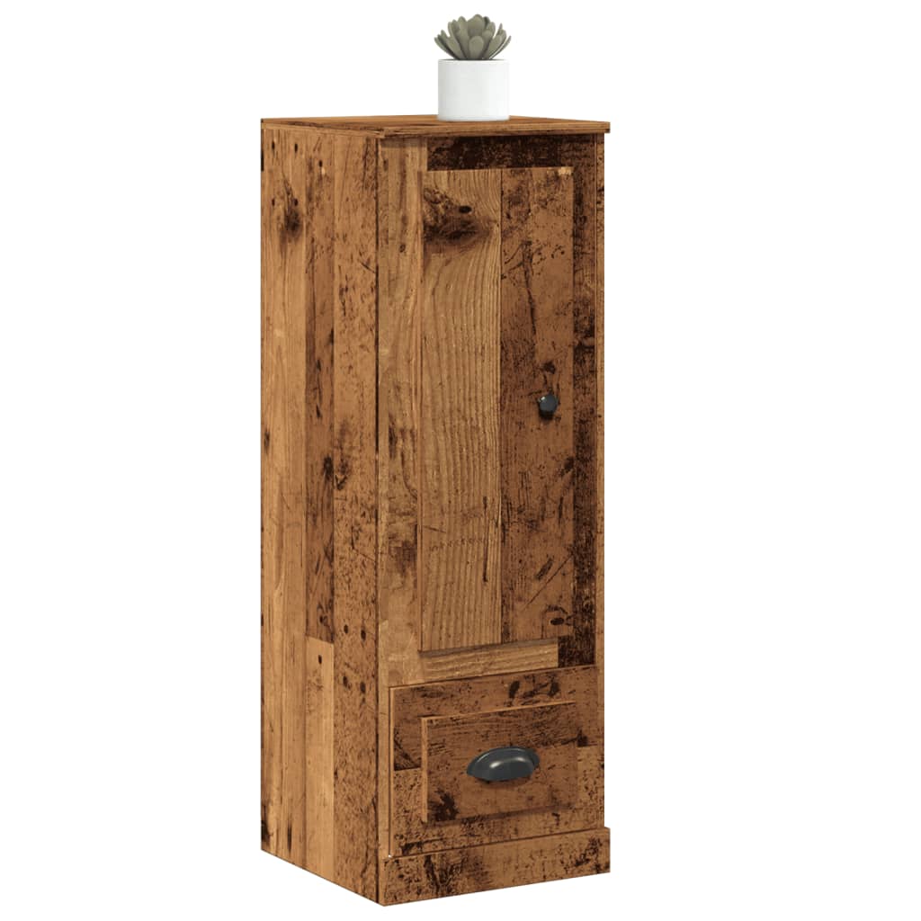 Visoka boja starog drva 36x35,5x103,5 cm konstruirano drvo