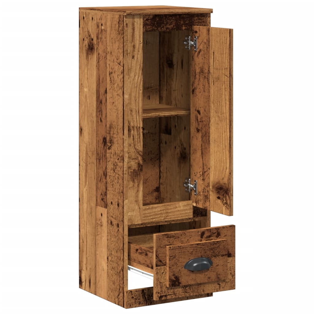 Visoka boja starog drva 36x35,5x103,5 cm konstruirano drvo