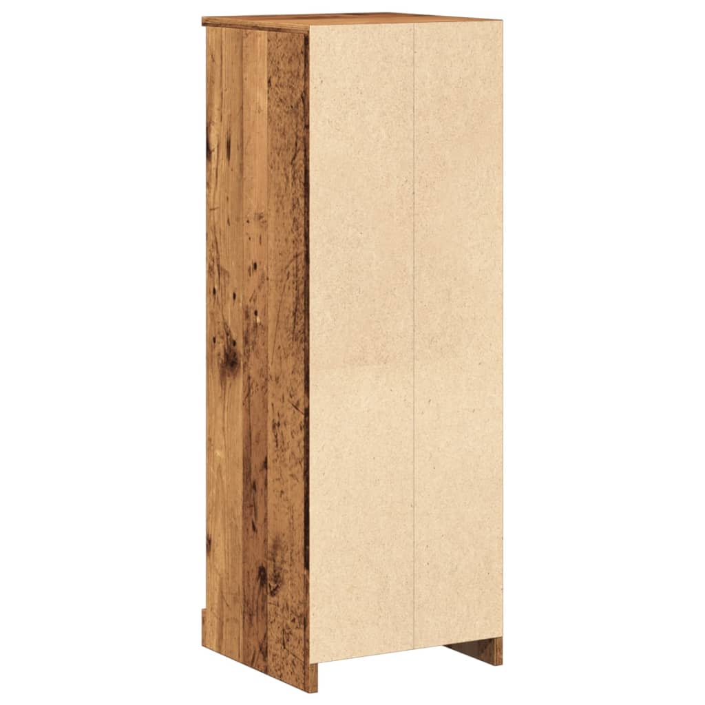 Visoka boja starog drva 36x35,5x103,5 cm konstruirano drvo