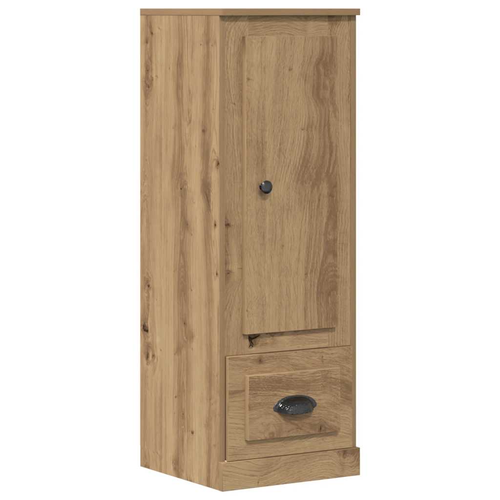Visoka komoda boja hrasta 36x35,5x103,5 cm konstruiranog drva
