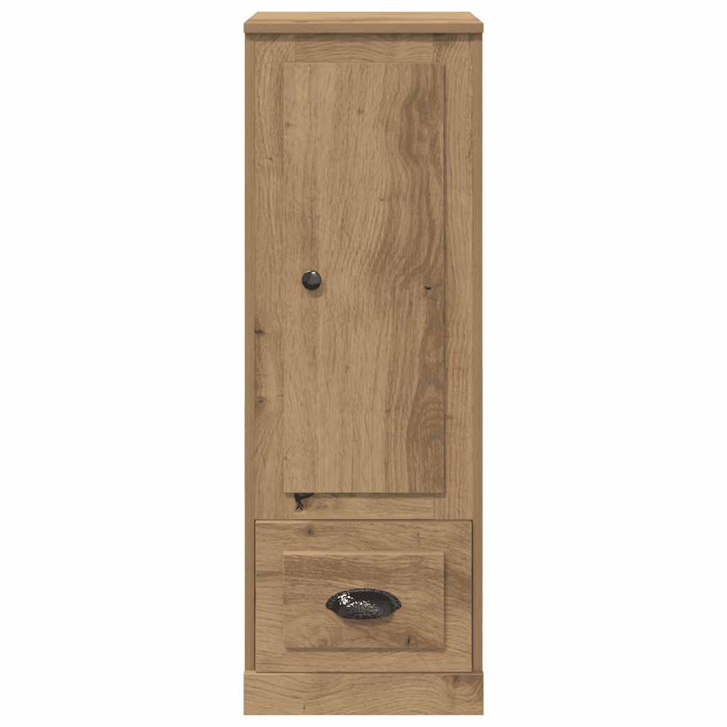 Visoka komoda boja hrasta 36x35,5x103,5 cm konstruiranog drva
