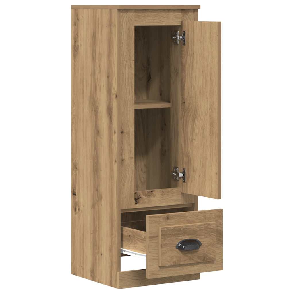 Visoka komoda boja hrasta 36x35,5x103,5 cm konstruiranog drva