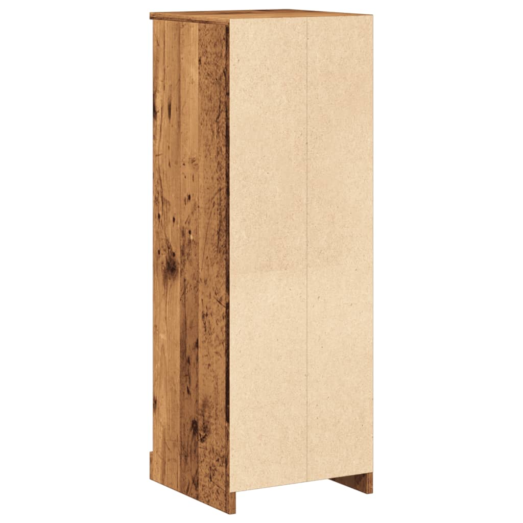 Visoka boja starog drva 36x35,5x103,5 cm konstruirano drvo