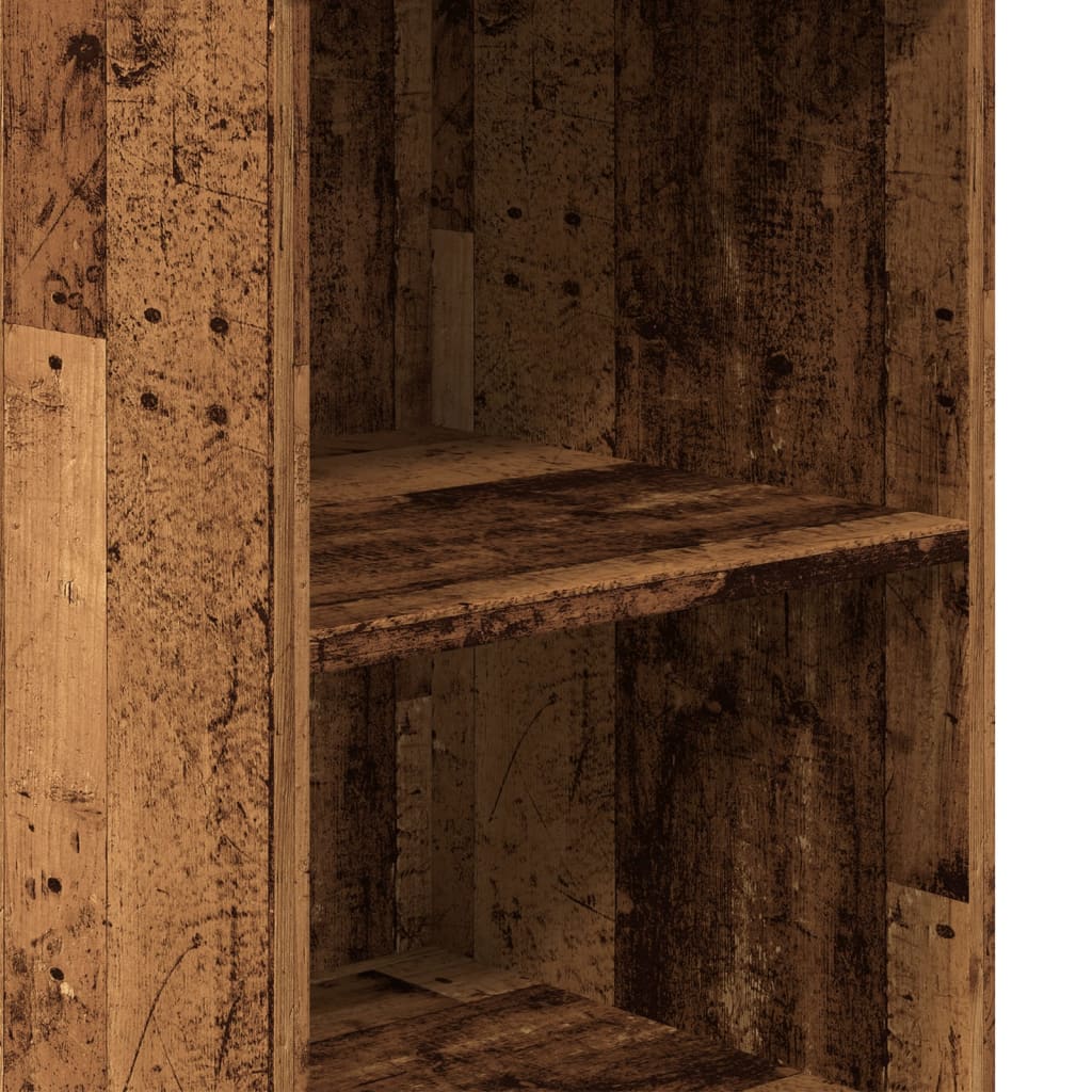 Visoka boja starog drva 36x35,5x103,5 cm konstruirano drvo