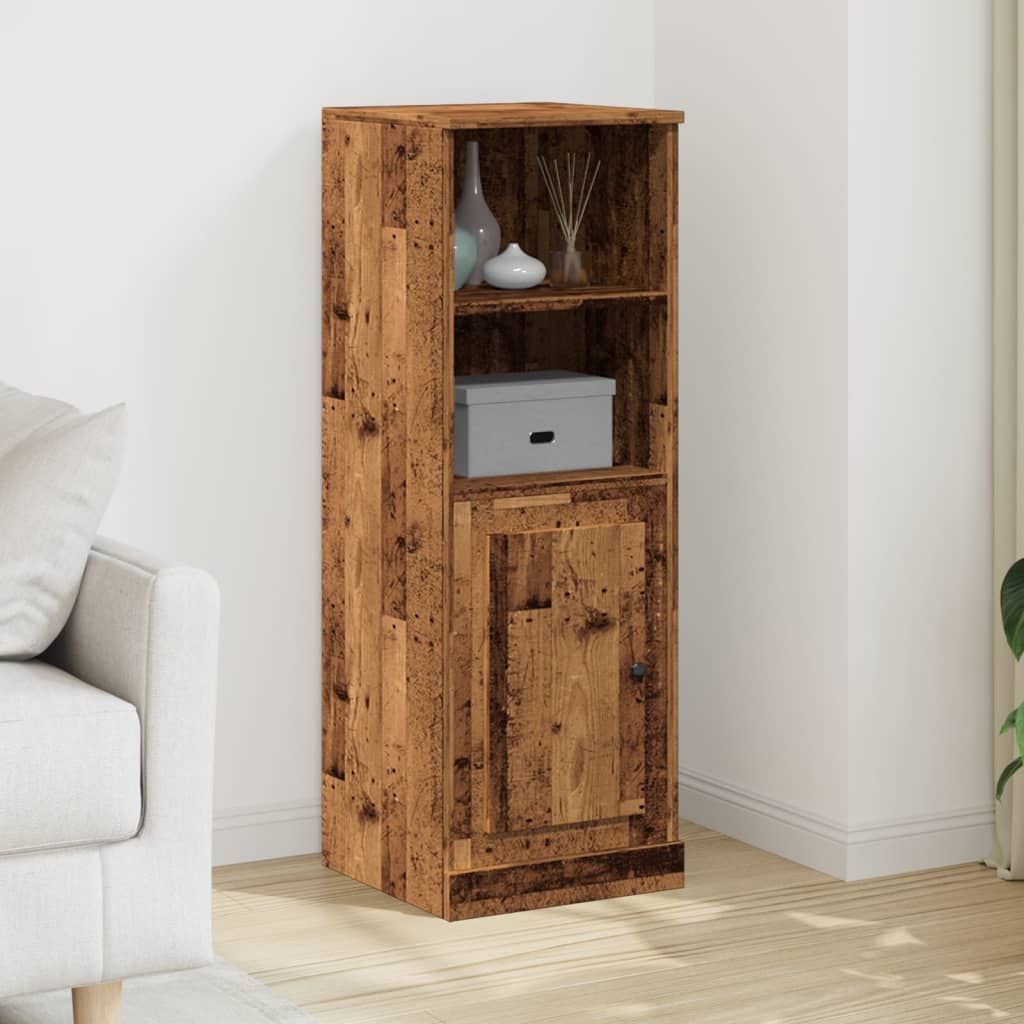 Visoka boja starog drva 36x35,5x103,5 cm konstruirano drvo