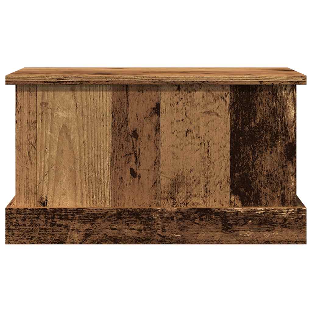 Kutija za pohranu boja staro drvo 30x50x28 cm konstruirano drvo