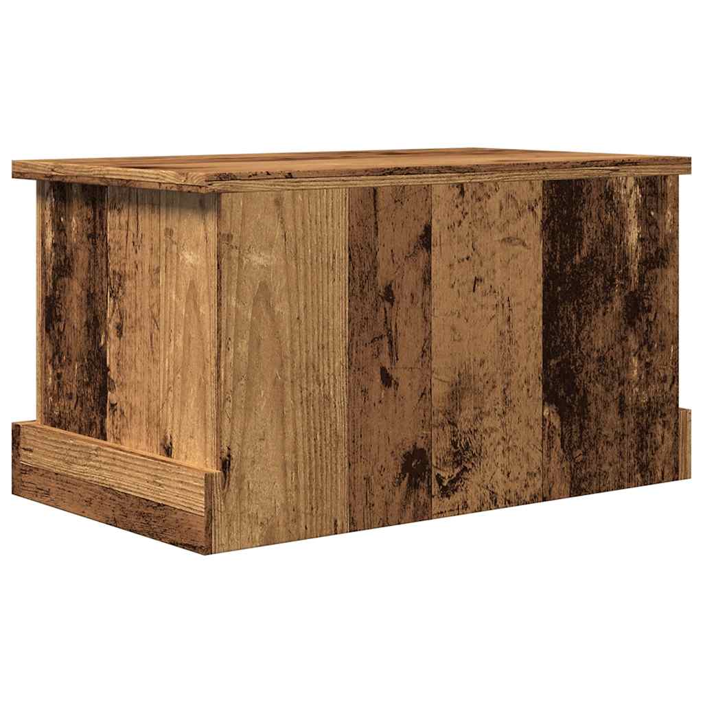 Kutija za pohranu boja staro drvo 30x50x28 cm konstruirano drvo