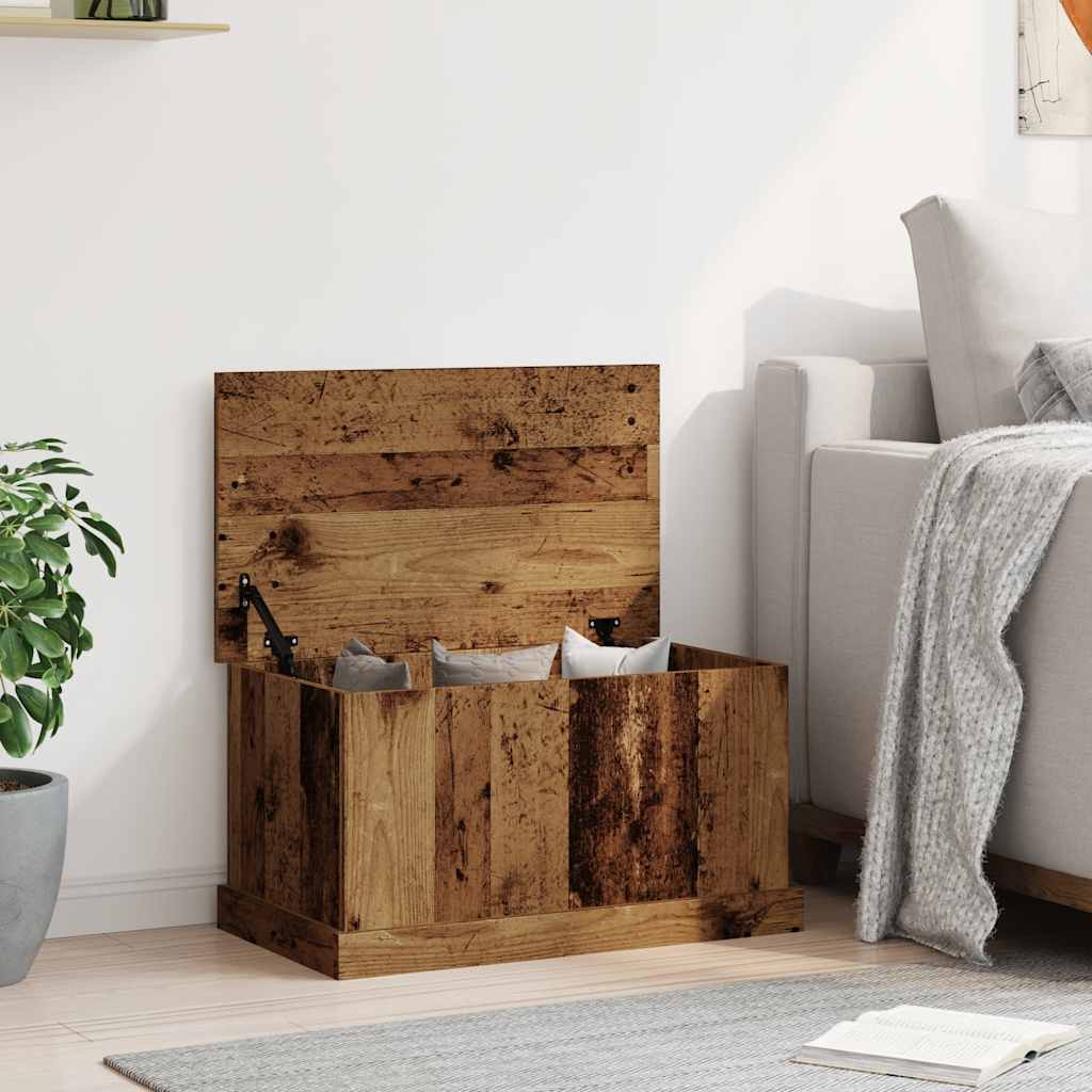 Kutija za pohranu Staro drvo 70x40x38 cm Konstruirano drvo