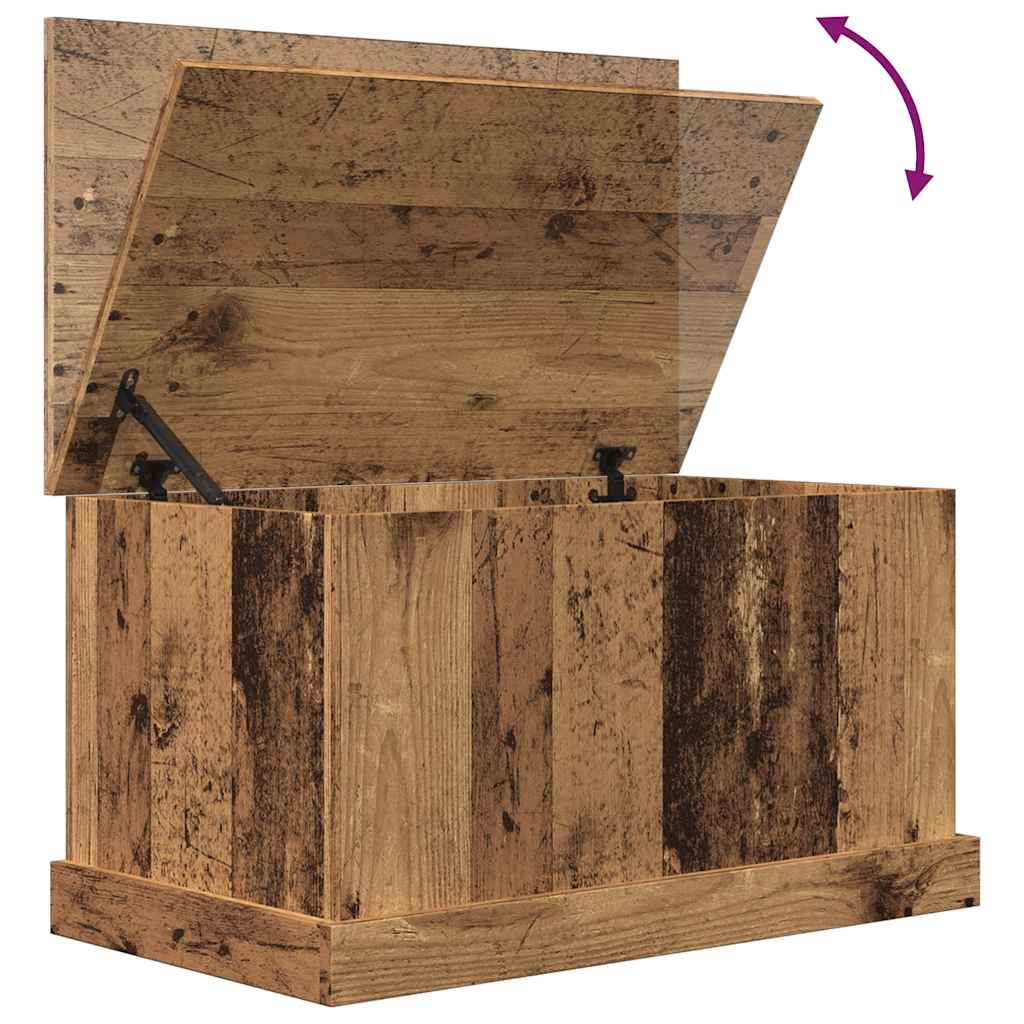 Kutija za pohranu Staro drvo 70x40x38 cm Konstruirano drvo