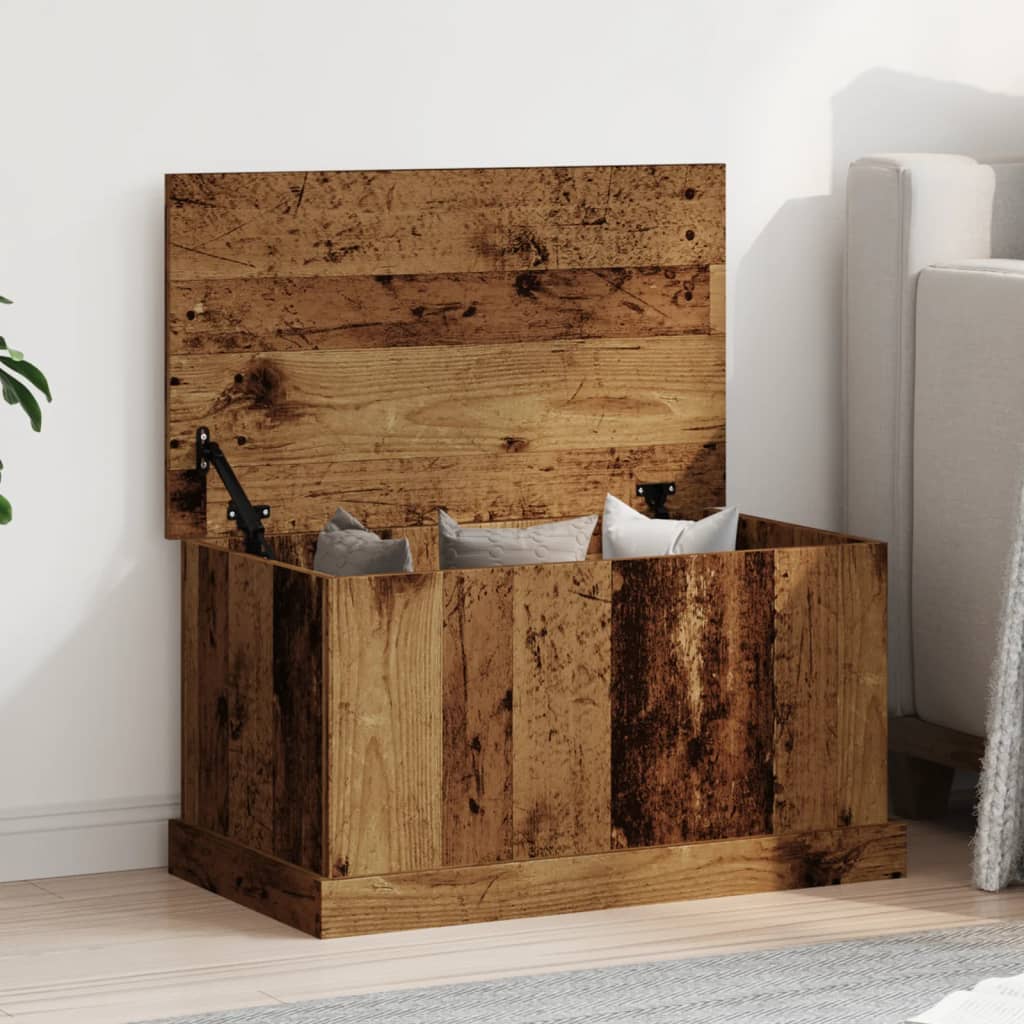 Kutija za pohranu Staro drvo 70x40x38 cm Konstruirano drvo