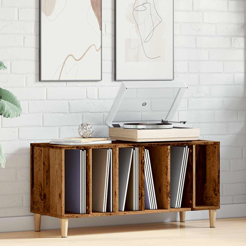 Ormarić za gramofone staro drvo 100x38x48 cm konstruirano drvo