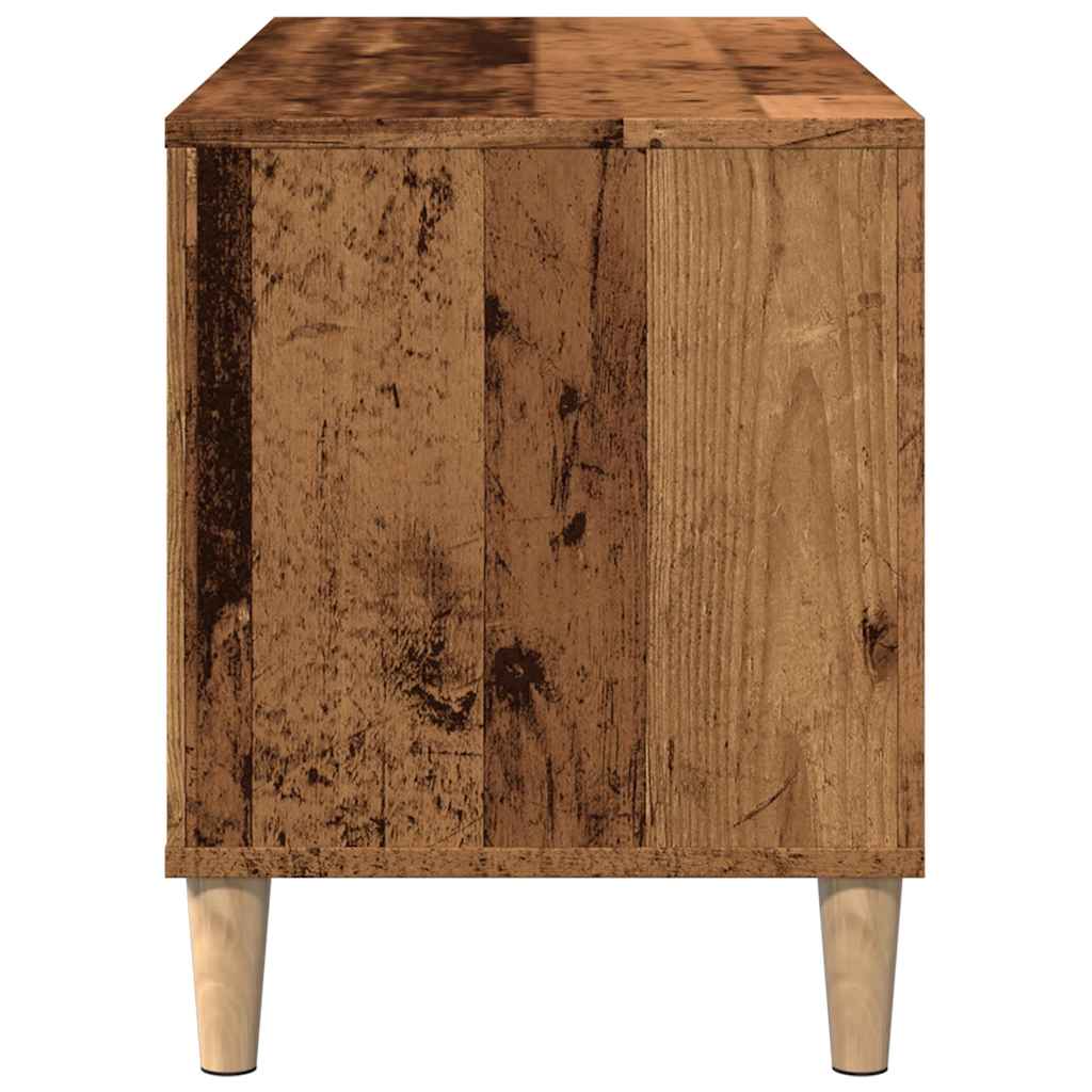 Ormarić za gramofone staro drvo 100x38x48 cm konstruirano drvo