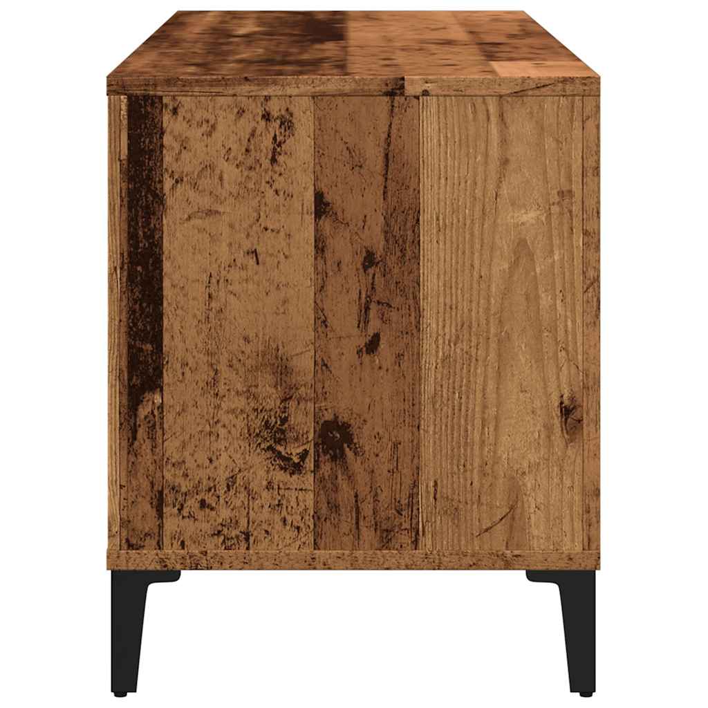 Ormarić za gramofone staro drvo 100x38x48 cm konstruirano drvo