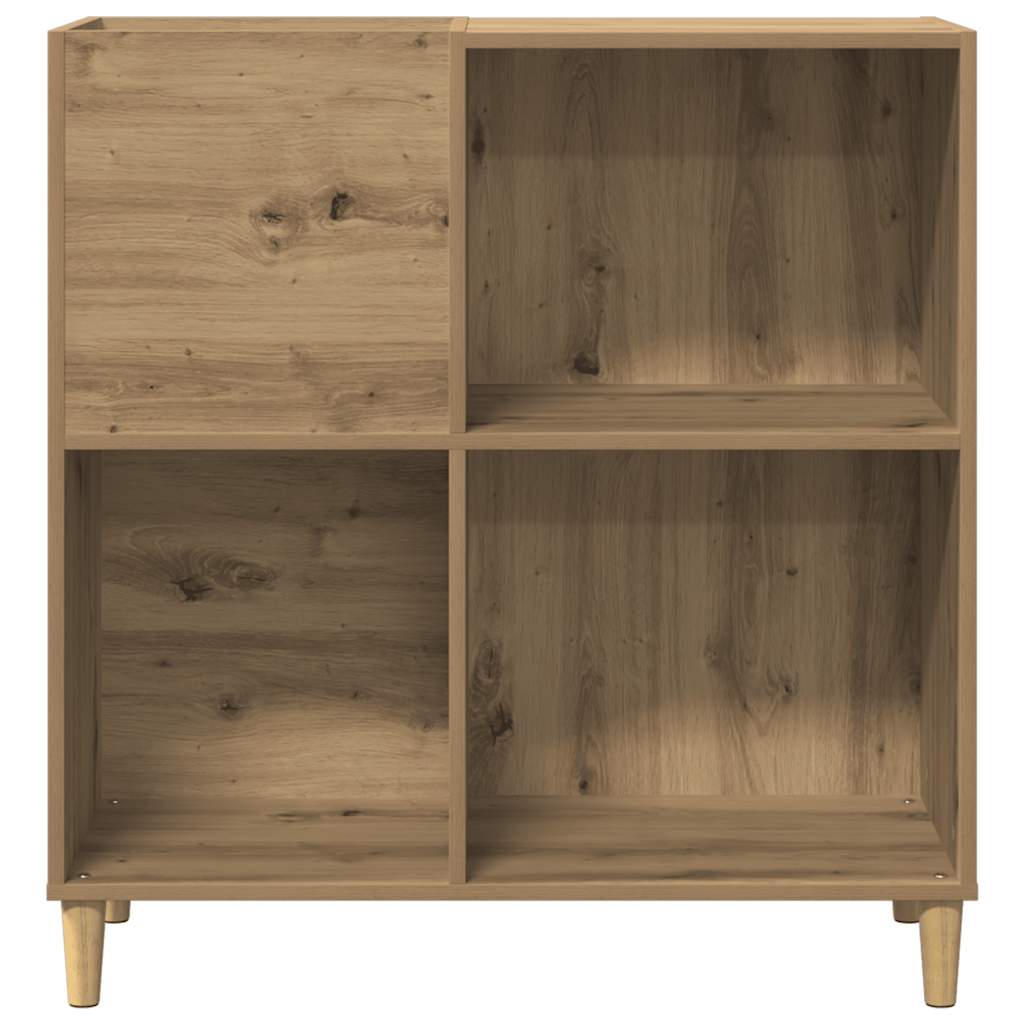 Ormarić za ploče Artisan hrast 84,5x38x89 cm izrađeno drvo