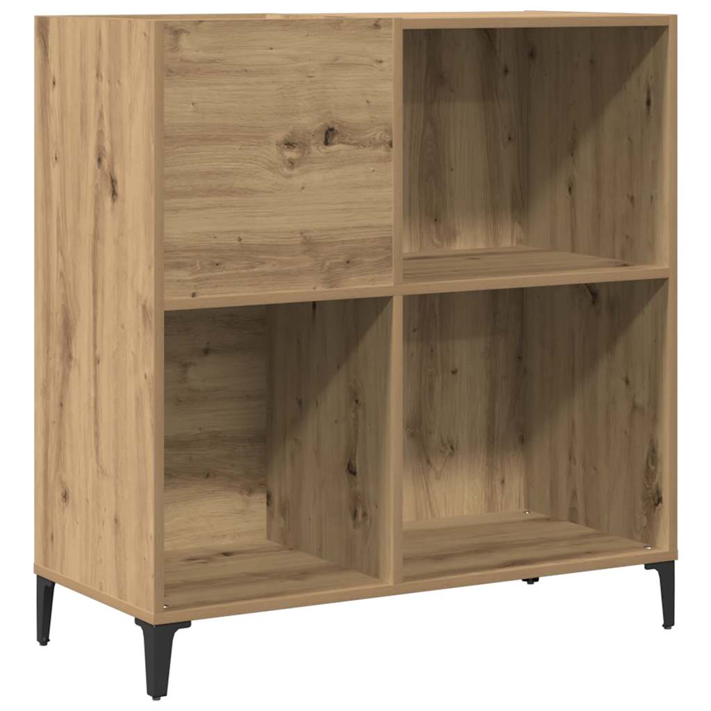 Ormarić za ploče Artisan hrast 84,5x38x89 cm izrađeno drvo