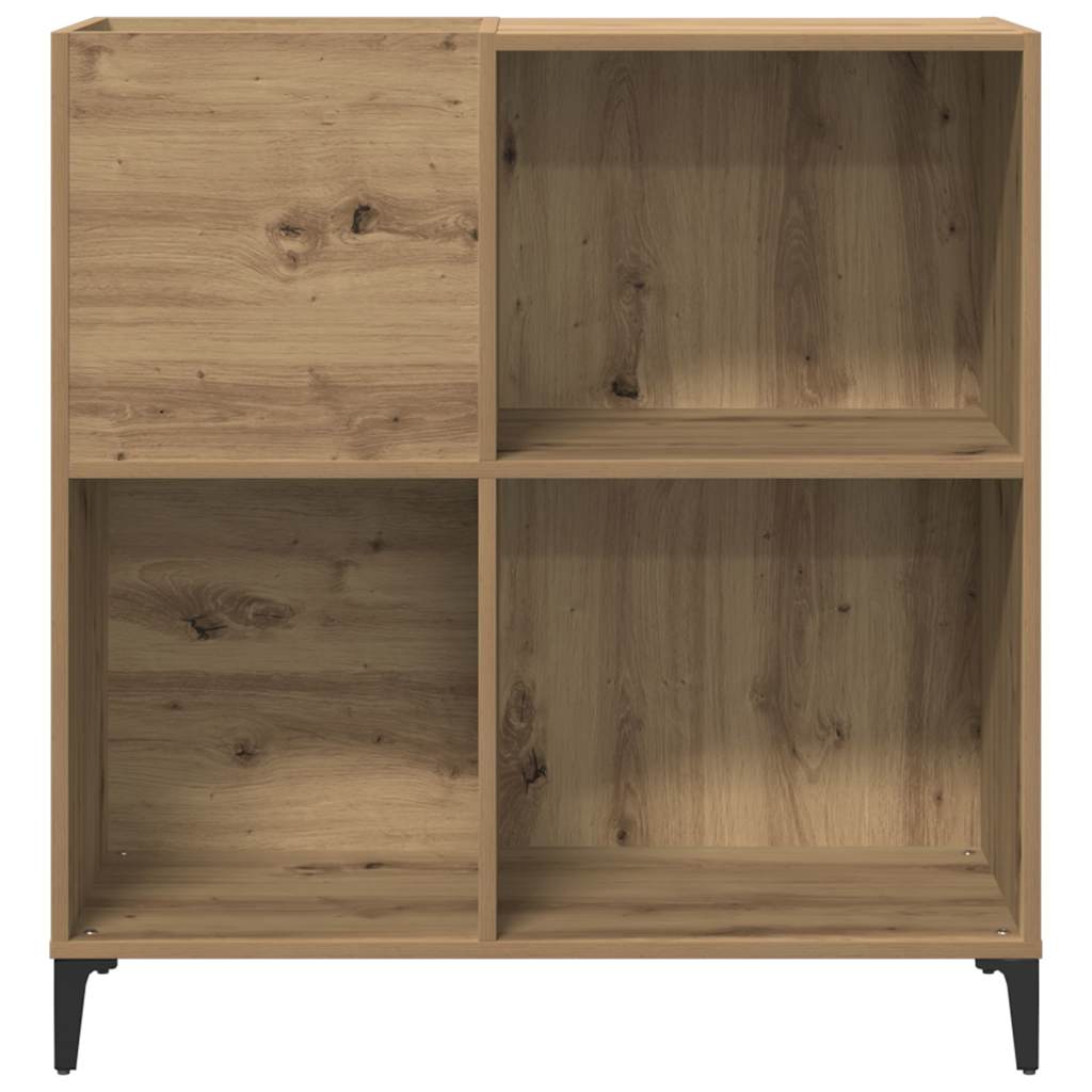 Ormarić za ploče Artisan hrast 84,5x38x89 cm izrađeno drvo