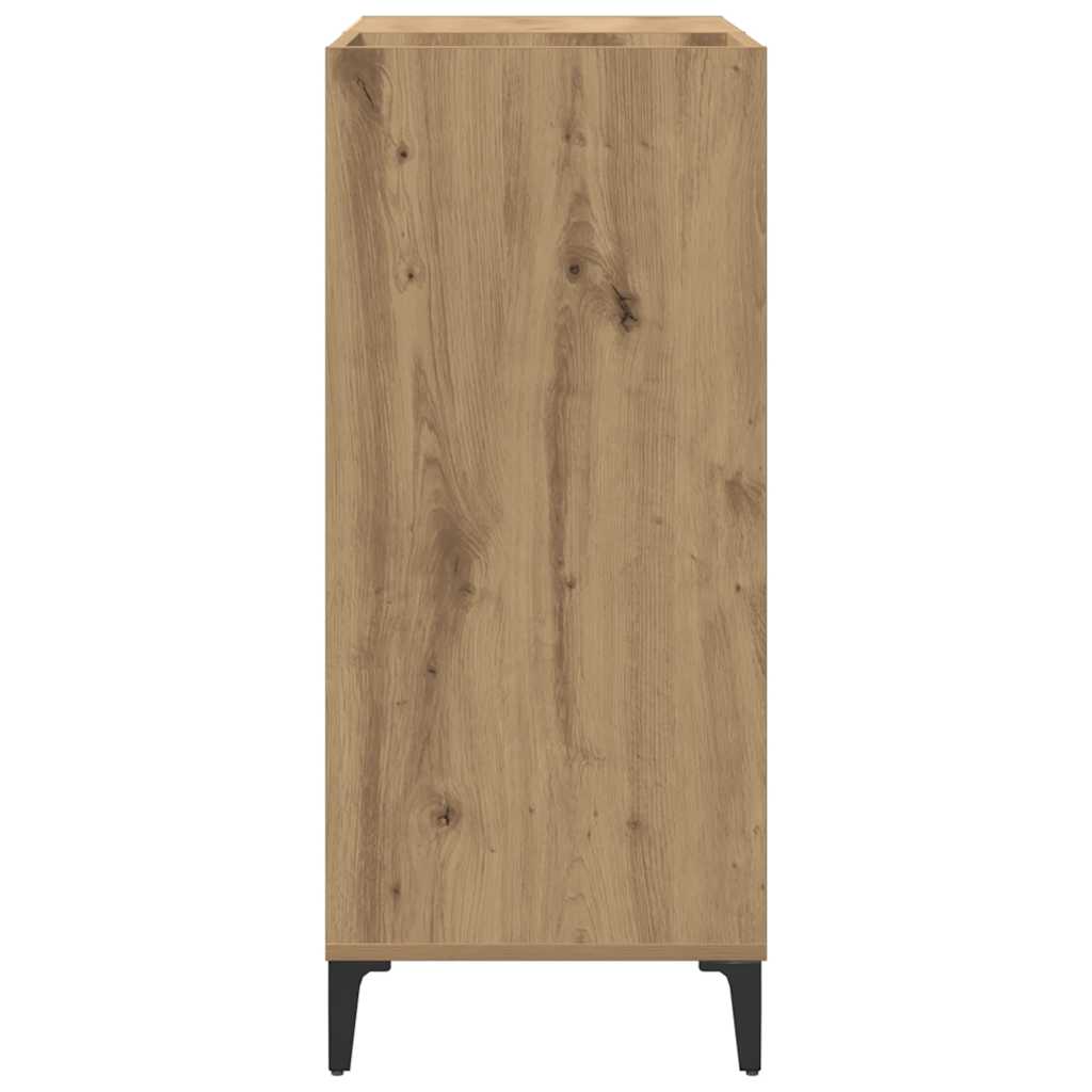 Ormarić za ploče Artisan hrast 84,5x38x89 cm izrađeno drvo