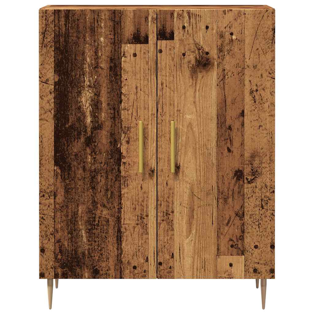 Komoda boja starog drva 69,5x34x90 cm konstruiranog drva